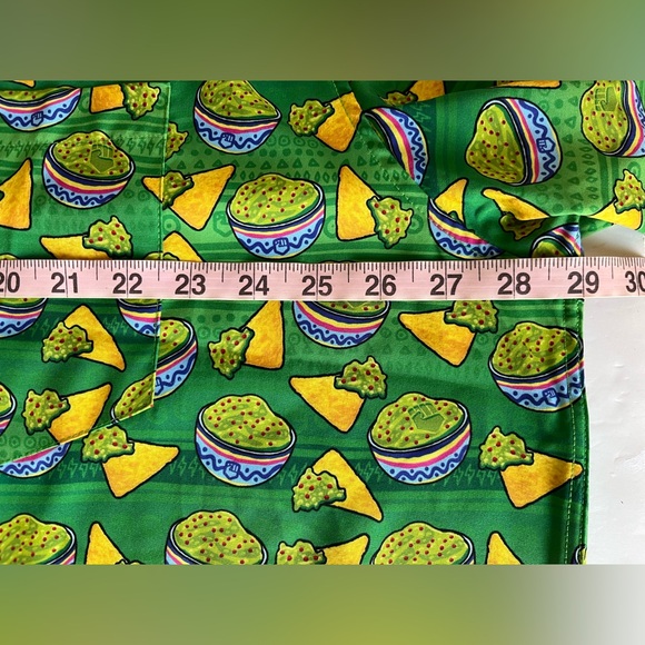 Dixxon Flannel x FIST Chips N‎ Guac Party Wear Short Sleeve Shirt Green Mens 3X - Picture 9 of 13